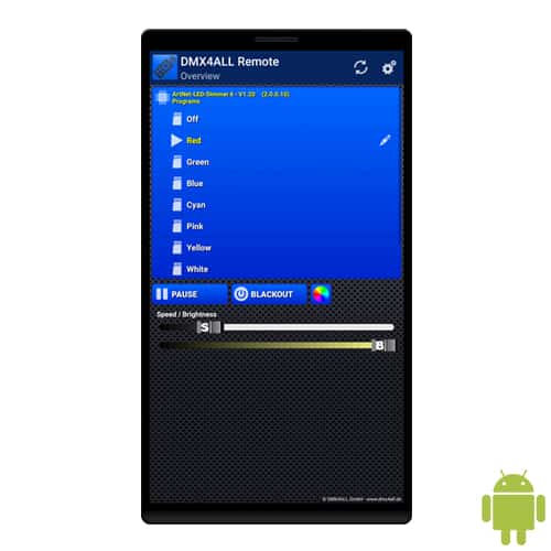 DMX4ALL Remote für Android