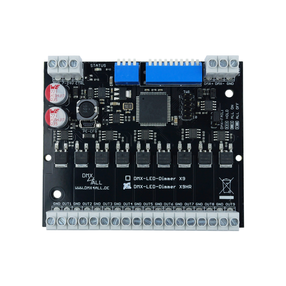 DMX-LED-Dimmer X9HR