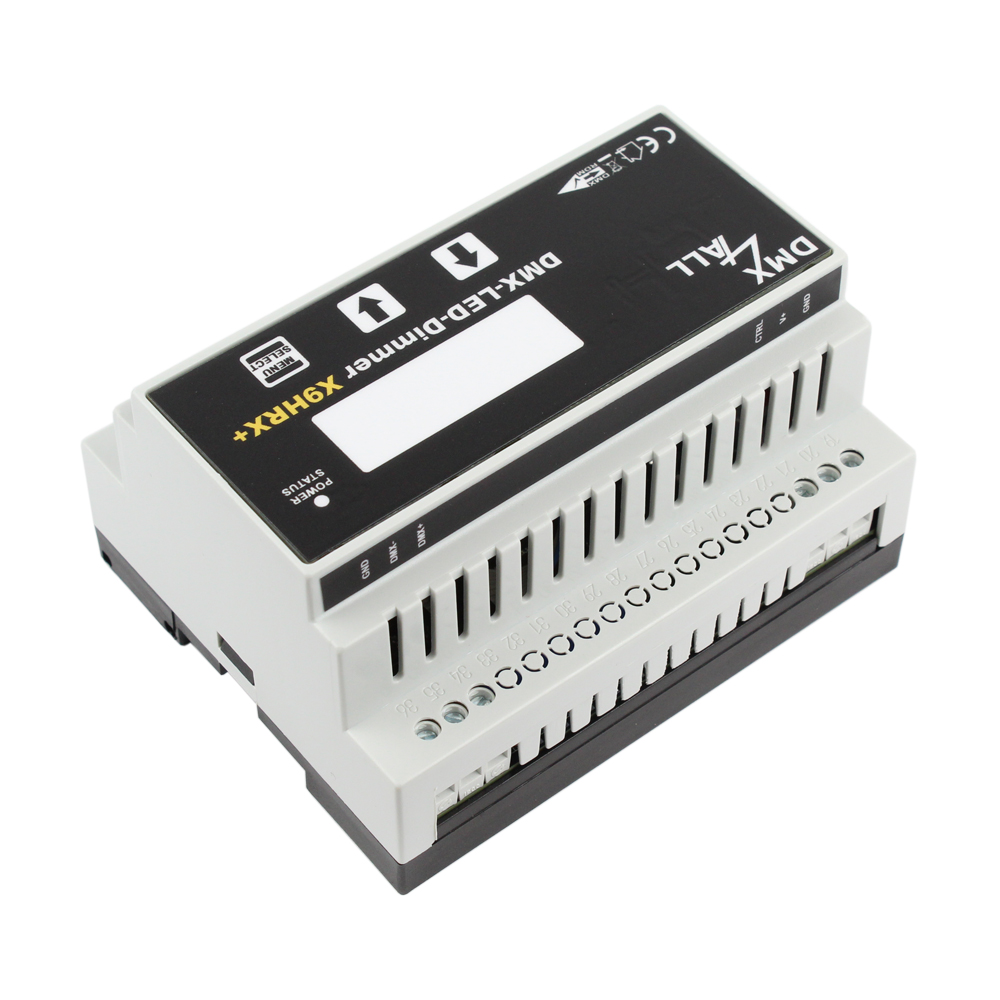 DMX-LED-Dimmer X9HRX+
