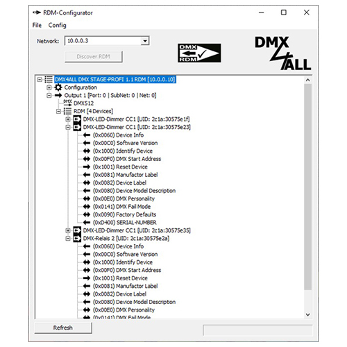 RDM Configurator