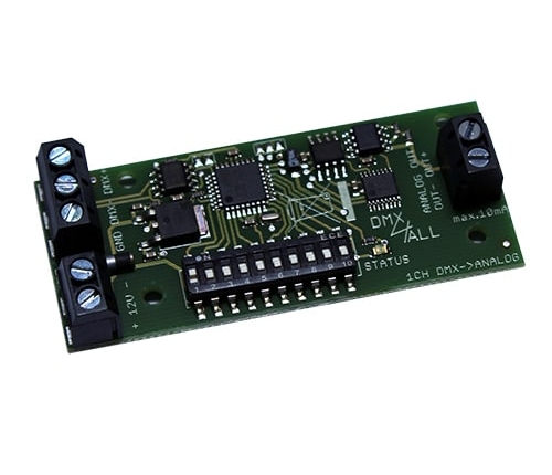 DMX-​Analog 0-10V 1-​Kanal