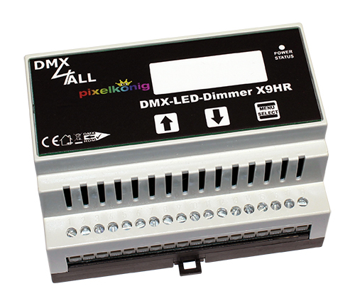 DMX-LED-Dimmer X9HR+