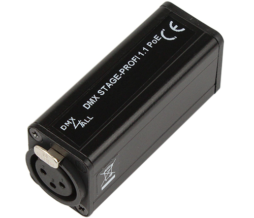 DMX STAGE-​PROFI 1.1 PoE (XLR3)