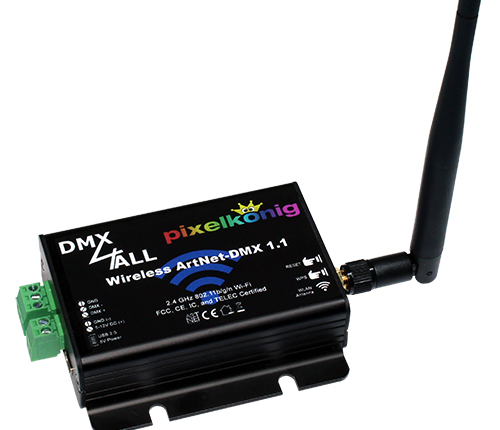 Wireless ArtNet-DMX 1.1
