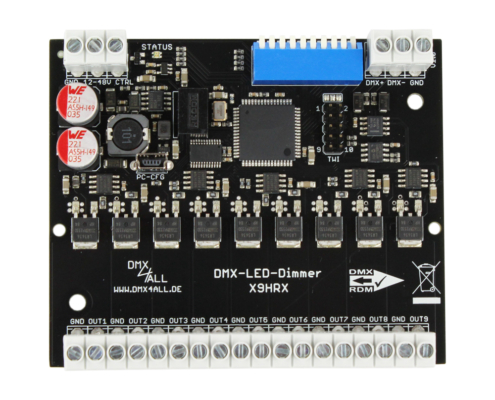 DMX-LED-Dimmer X9HRX