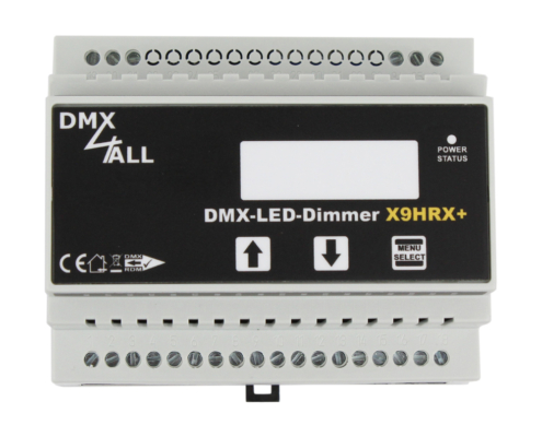 DMX-LED-Dimmer X9HRX+
