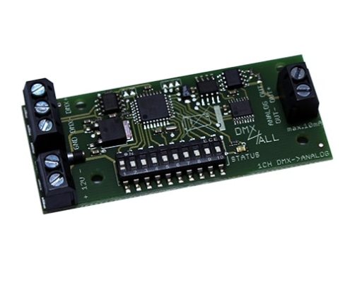 DMX-Analog 0-10V 1-Kanal