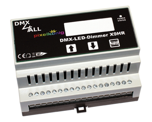 DMX-LED-Dimmer X9HR+